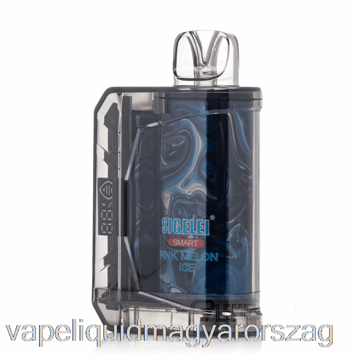 Sigelei Smart Ac10000 Eldobható Rózsaszín Melon Ice Vape Folyadék